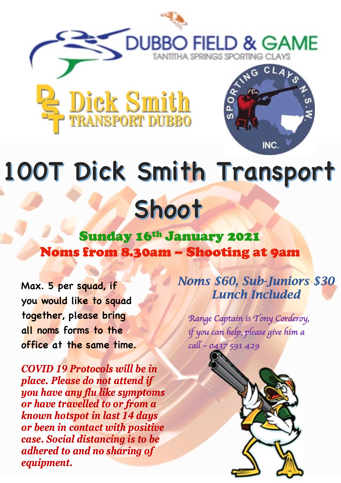 Dick Smith Transport 100T Jan Shoot